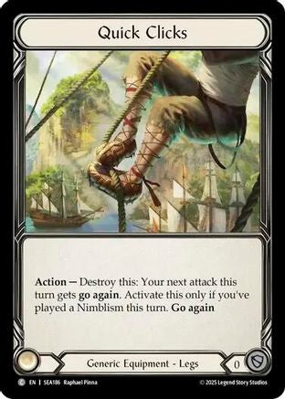 Quick Clicks (Treasure) [SEA186] (High Seas)  Cold Foil-1
