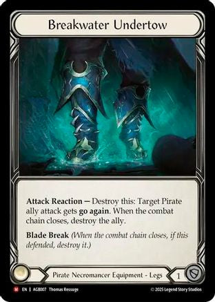 Breakwater Undertow [AGB007] (Armory Deck: Gravy Bones)  Rainbow Foil-1