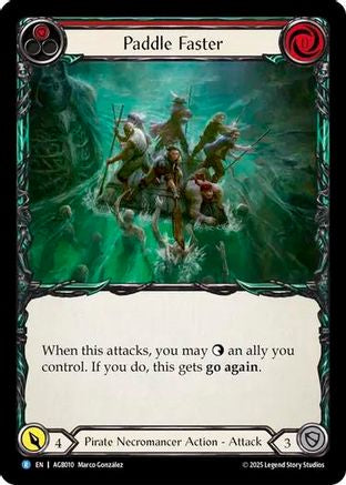 Paddle Faster [AGB010] (Armory Deck: Gravy Bones)-1