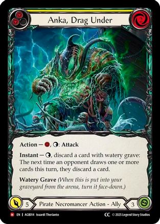Anka, Drag Under (CC Tag) [AGB014] (Armory Deck: Gravy Bones)-1