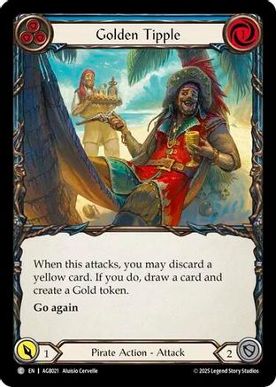 Golden Tipple (Blue) [AGB021] (Armory Deck: Gravy Bones)-1
