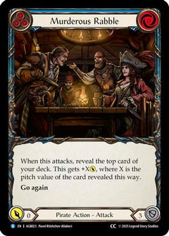 Murderous Rabble (CC Tag) [AGB023] (Armory Deck: Gravy Bones)-1