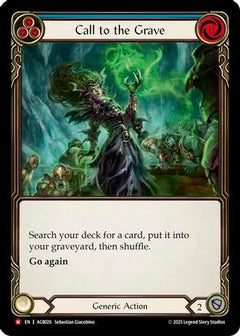 Call to Grave [AGB026] (Armory Deck: Gravy Bones)-1