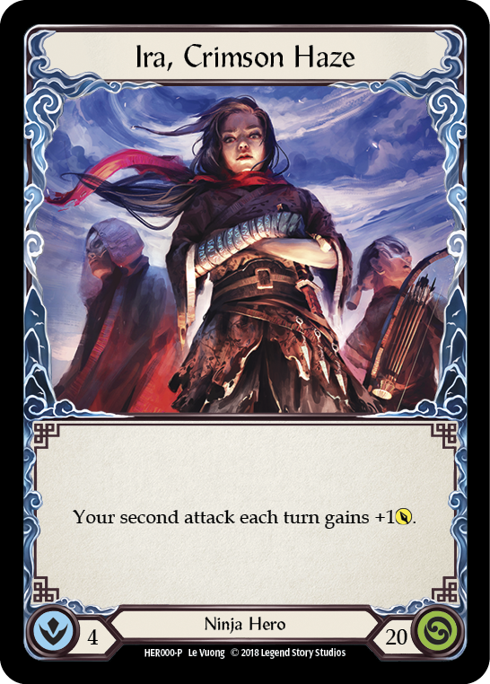 Ira, Crimson Haze [HER000-P] (Promo)  1st Edition Cold Foil-1