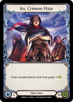 Ira, Crimson Haze [HER000-P] (Promo)  1st Edition Cold Foil-1