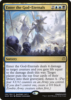 Enter the God-Eternals (Promo Pack) [War of the Spark Promos]-1