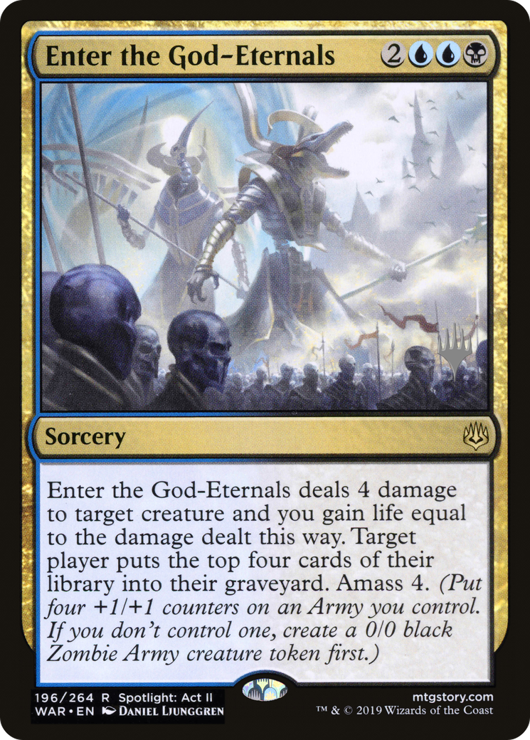 Enter the God-Eternals (Promo Pack) [War of the Spark Promos]-1
