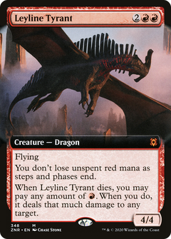 Leyline Tyrant (Extended Art) [Zendikar Rising]-1