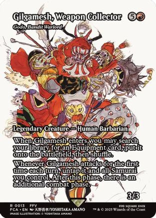 Gilgamesh, Weapon Collector - Godo, Bandit Warlord (Showcase) [FINAL FANTASY : Through the Ages]-1