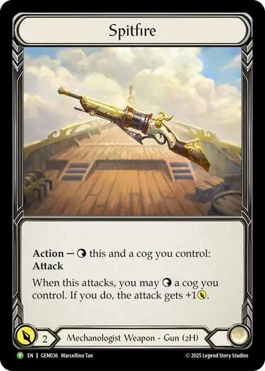 Spitfire [GEM036] (GEM Pack 2)  Cold Foil-1