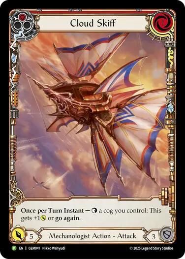 Cloud Skiff (Red) [GEM041] (GEM Pack 2)-1
