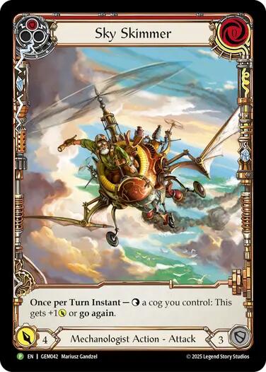 Sky Skimmer (Red) [GEM042] (GEM Pack 2)-1