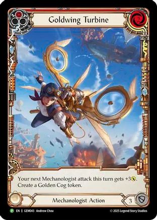 Goldwing Turbine (Red) (GEM043) - GEM Pack 2 Rainbow Foil-1