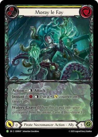 Moray le Fay [GEM047] (GEM Pack 2)  Rainbow Foil-1