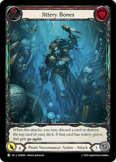 Jittery Bones (Red) [GEM049] (GEM Pack 2)-1