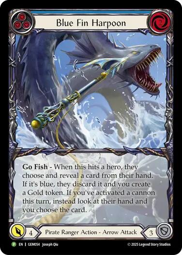 Blue Fin Harpoon [GEM054] (GEM Pack 2)-1