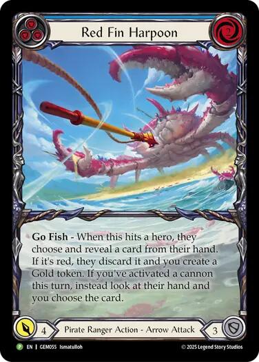 Red Fin Harpoon [GEM055] (GEM Pack 2)-1