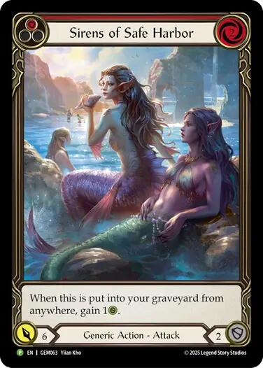 Sirens of Safe Harbor (Red) [GEM063] (GEM Pack 2)-1