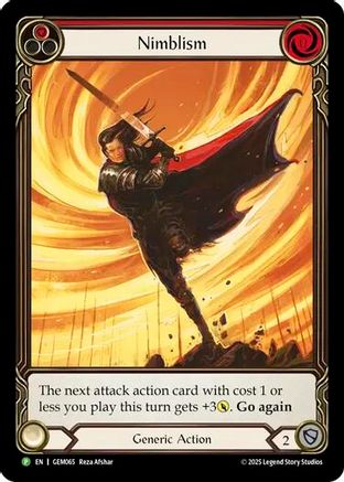 Nimblism (Red) (GEM065) - GEM Pack 2 Rainbow Foil-1