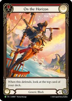 On the Horizon (Red) (GEM067) - GEM Pack 2 Rainbow Foil-1