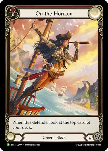 On the Horizon (Red) [GEM067] (GEM Pack 2)-1