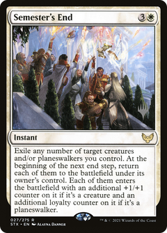 Semester's End (Promo Pack) [Strixhaven: School of Mages Promos]-1