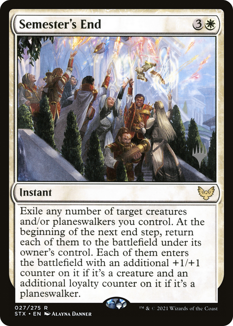 Semester's End (Promo Pack) [Strixhaven: School of Mages Promos]-1
