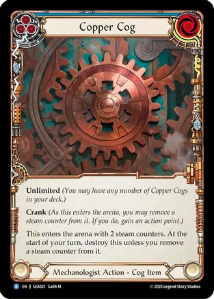 Copper Cog [SEA021] (High Seas)  Rainbow Foil-1