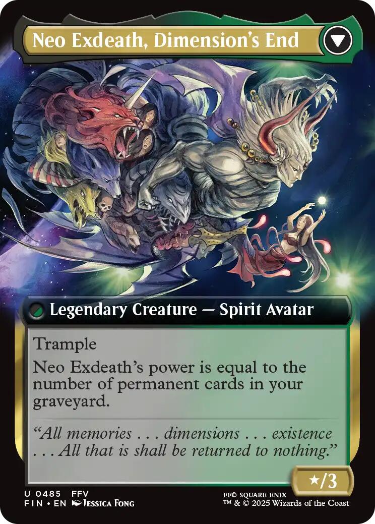 Exdeath, Void Warlock // Neo Exdeath, Dimension's End (Extended Art) [FINAL FANTASY]-2