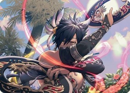 Dancer's Chakrams Art Card [FINAL FANTASY Art Series]-1