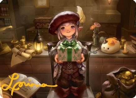 Tataru Taru Art Card (Gold-Stamped Signature) [FINAL FANTASY Art Series]-1