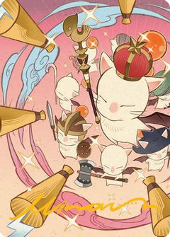 Summon: Good King Mog XII Art Card (Gold-Stamped Signature) [FINAL FANTASY Art Series]-1