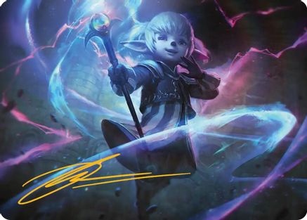 Shantotto, Tactician Magician Art Card (Gold-Stamped Signature) [FINAL FANTASY Art Series]-1
