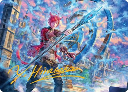 G'raha Tia, Scion Reborn Art Card (19) (Gold-Stamped Signature) [FINAL FANTASY Art Series]-1