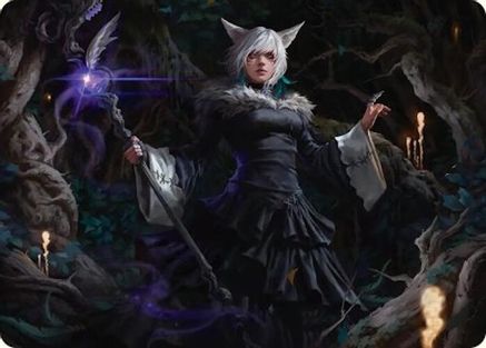 Y'shtola, Night's Blessed Art Card (21) (AAFIN-021) - Art Series: FINAL FANTASY-1