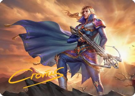 Edgar, Master Machinist Art Card (Gold-Stamped Signature) [FINAL FANTASY Art Series]-1