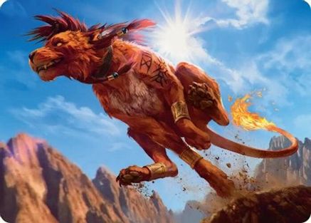 Red XIII, Proud Warrior Art Card [FINAL FANTASY Art Series]-1