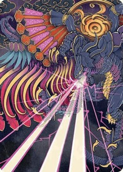 Summon: Bahamut Art Card [FINAL FANTASY Art Series]-1
