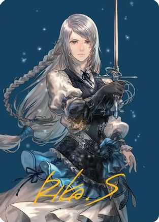 Jill, Shiva's Dominant Art Card (Gold-Stamped Signature) [FINAL FANTASY Art Series]-1