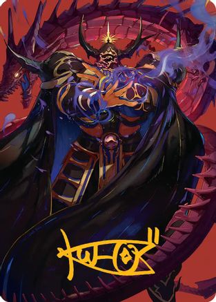 Golbez, Crystal Collector Art Card (Gold-Stamped Signature) [FINAL FANTASY Art Series]