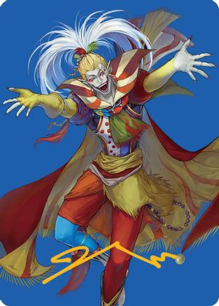 Kefka, Court Mage Art Card (Gold-Stamped Signature) [FINAL FANTASY Art Series]-1