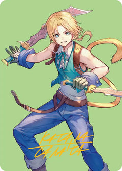 Zidane, Tantalus Thief Art Card (Gold-Stamped Signature) [FINAL FANTASY Art Series]-1