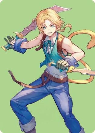 Zidane, Tantalus Thief Art Card (AAFIN-049) - Art Series: FINAL FANTASY-1