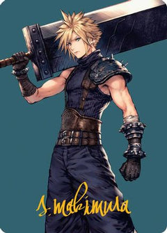 Cloud, Ex-SOLDIER Art Card (Gold-Stamped Signature) [FINAL FANTASY Art Series]-1