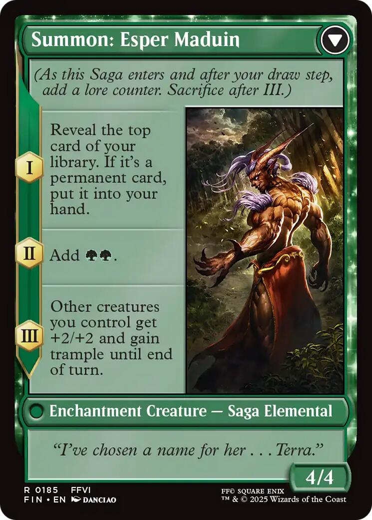 Esper Origins // Summon: Esper Maduin [FINAL FANTASY]-2