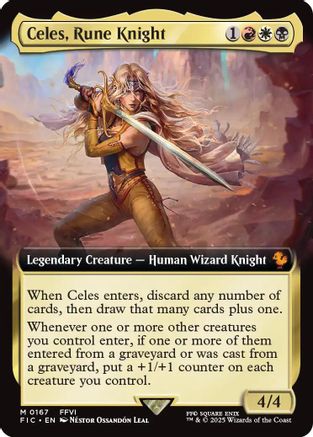 Celes, Rune Knight (Extended Art) [FINAL FANTASY Commander]-1