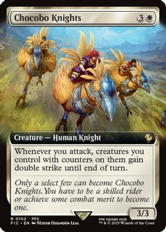 Chocobo Knights (Extended Art) [FINAL FANTASY Commander]-1
