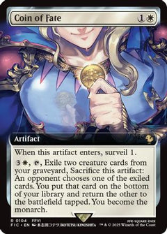 Coin of Fate (Extended Art) [FINAL FANTASY Commander]-1