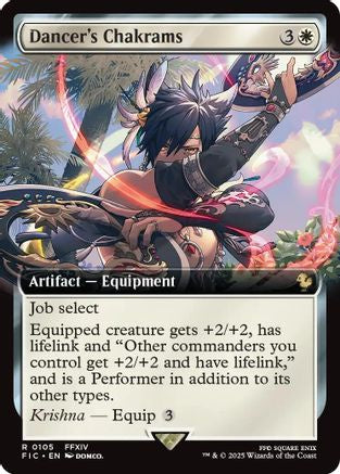 Dancer's Chakrams (Extended Art) [FINAL FANTASY Commander]-1