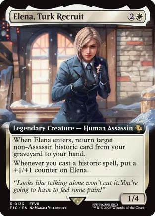 Elena, Turk Recruit (Extended Art) [FINAL FANTASY Commander]-1